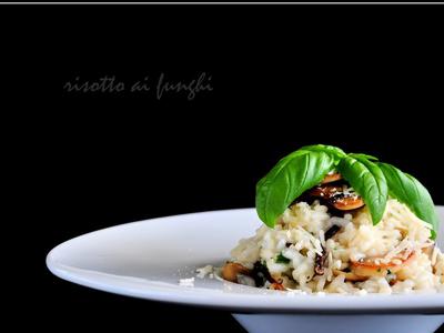 рецепт Ризотто с грибами (risotto ai funghi)