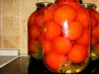 рецепт Консервированые помидоры