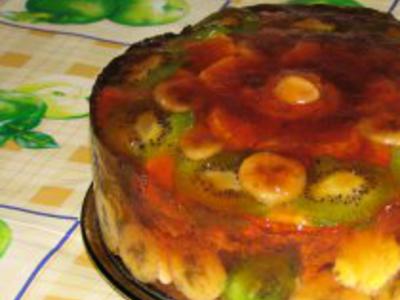Рецепт Фруктово-желейный торт Моя мечта | Рецепты на RECIPES.RU