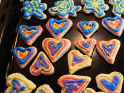       / Shortbread Cookies with Royal Icing