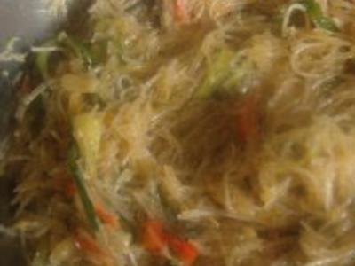 Фунчоза с овощами по-корейски рецепт – Корейская кухня: Салаты. «Еда»