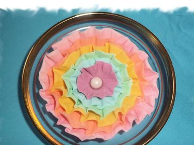 рецепт Украшение для торта "Цветик-семицветик"