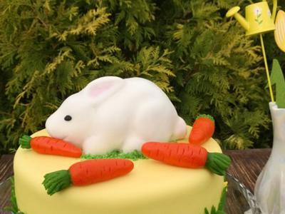 рецепт Торт "Кролик любит морковку"