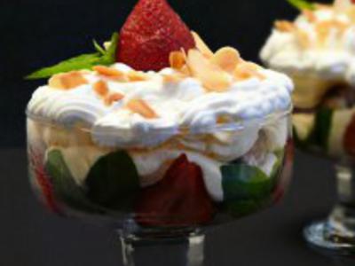   -Strawberry Trifle