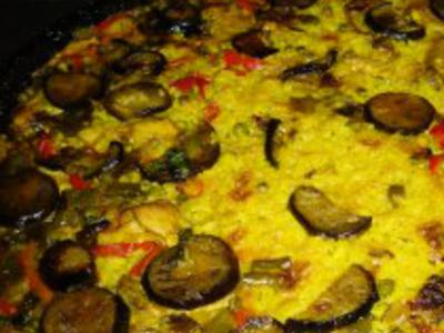  Arroz con verdura-  