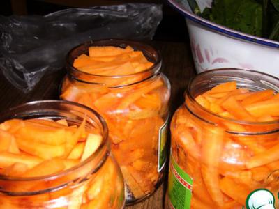 Морковь консервированная