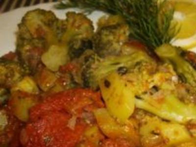 Tomate com legumes-  