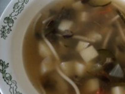 Суп грибной по-болгарски