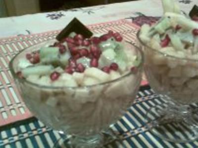 Фруктовый салат с ликером Фруктовый салат с ликером