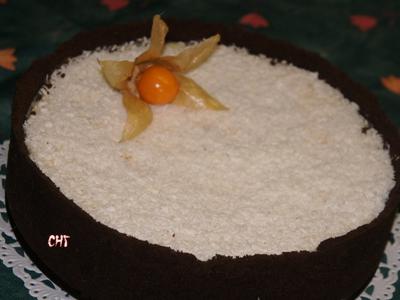 рецепт Кокосовый чизкейк с кусочками ананаса