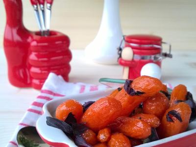 рецепт Глазированная мини морковка