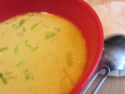 рецепт Пряный бархатный куриный суп