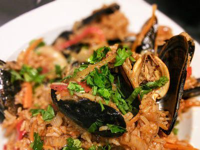 Плов из мидий Плов из мидий