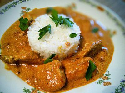      ( Chicken Tikka masala ) 