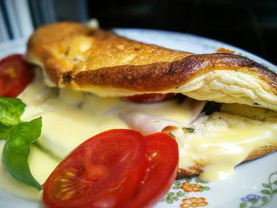  -     (Omelet ? la Cordon bleu) 