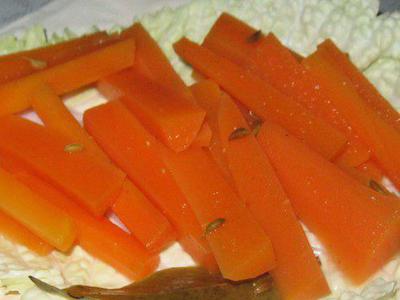 Острая морковка.
