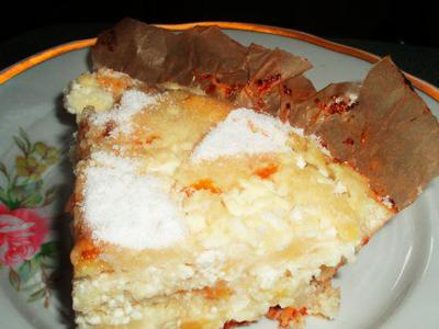 Запеканка с бананом и курагой. Запеканка с бананом и курагой.