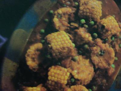  - (Corn&amp;Pea Curry)